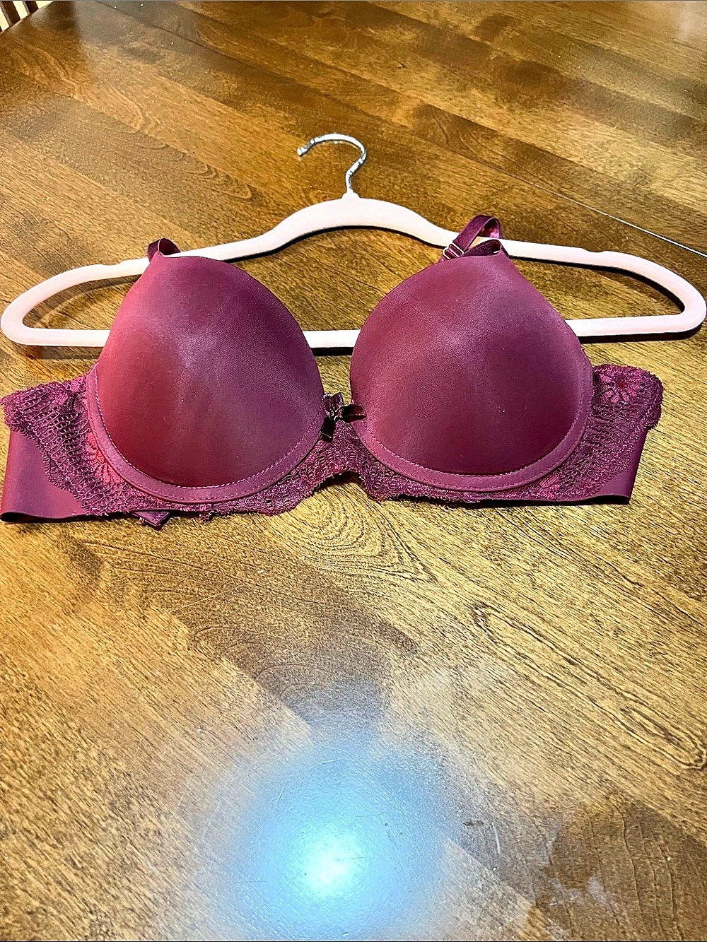 Marilyn Monroe Lace Underwire Bra in Purple Size 36C
